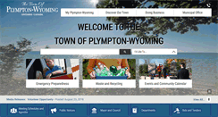 Desktop Screenshot of plympton-wyoming.com