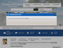Tablet Screenshot of plympton-wyoming.com